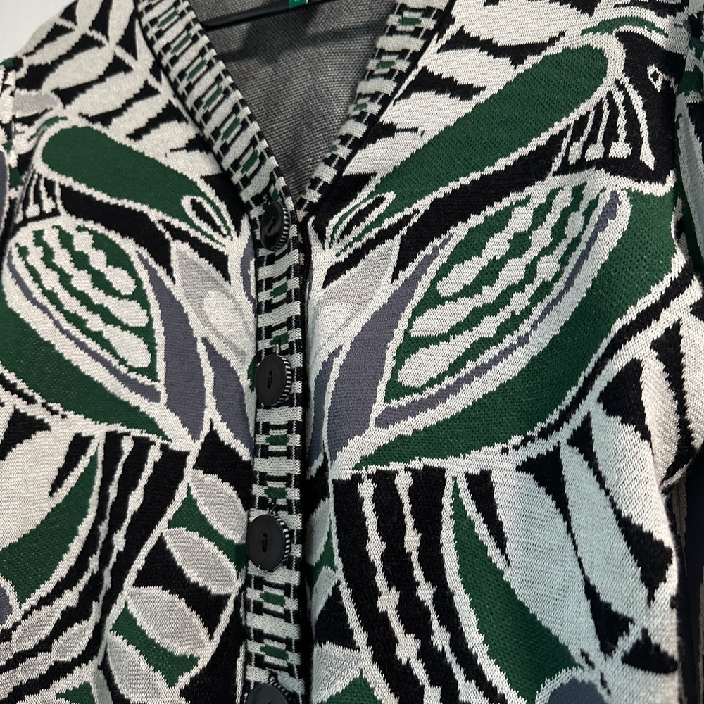 FARM Rio Black Lace Nature Knit Cardigan - Picture 6 of 7